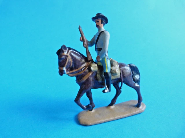 Soldat de plomb France 1900 - Joanny Jabouley - ACW - Cavalier nordiste 2