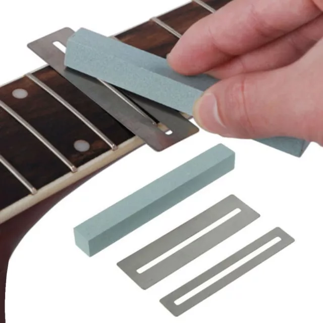 Smooth and Efficient DIY Tool Guitar Fret Wire Sanding Stone Protector Kit