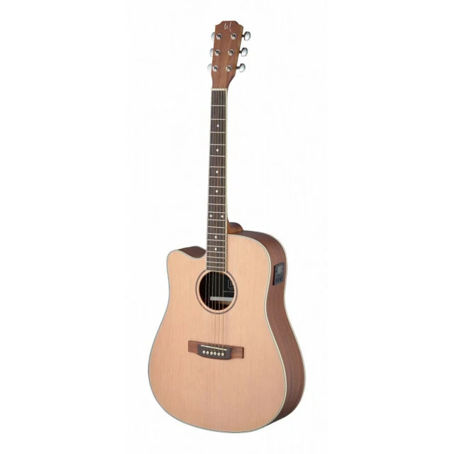J. Neligan ASY-DCE LH - Guitare électro-acoustique auditorium pan coupé 4/4 - t