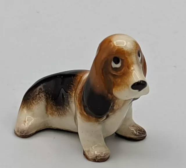 Hagen Renaker Miniature Papa Basset Hound #959 Variation Dog Figurine Vintage