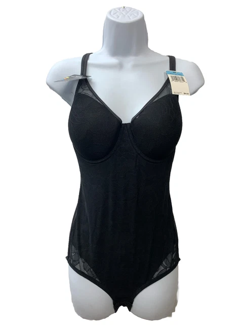 Bali Women's Firm Control Lace 'N Smooth Body Briefer - Tummy & Waist Shaper With Underwire - View #9