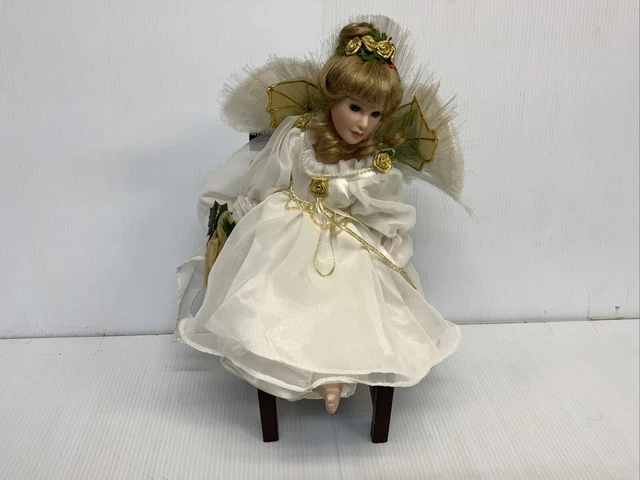 Angel Fairy Heritage Signature Collection Sitting Doll With Display Chair 2