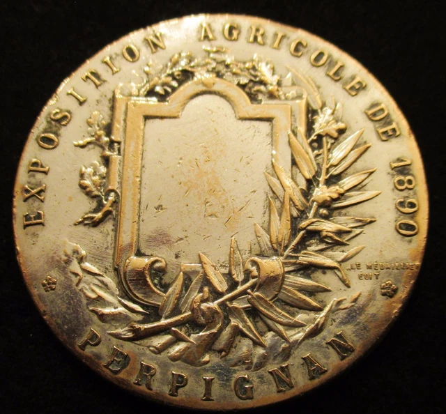 Médaille De Bronze, Centième Concours Général Agricole Paris 1991, Signée R.B. Baron