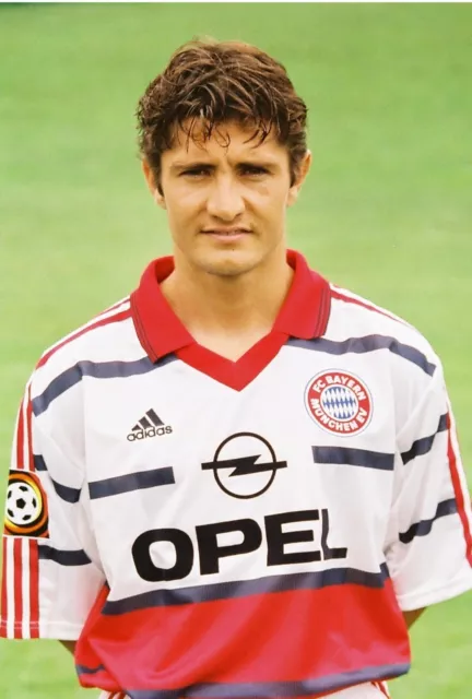 Bixente Lizarazu Bayern München 1998-99 seltenes Foto