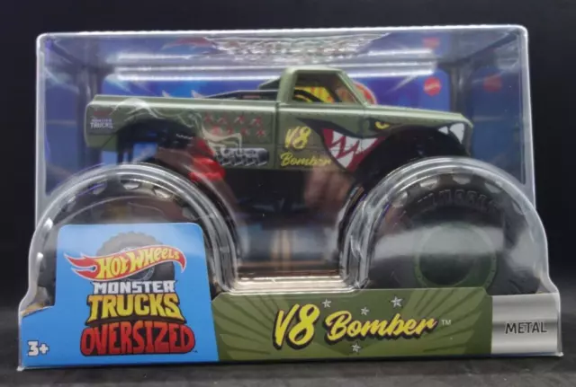 Hot Wheels MONSTER TRUCKS 1:24 scale V8 BOMBER!!!