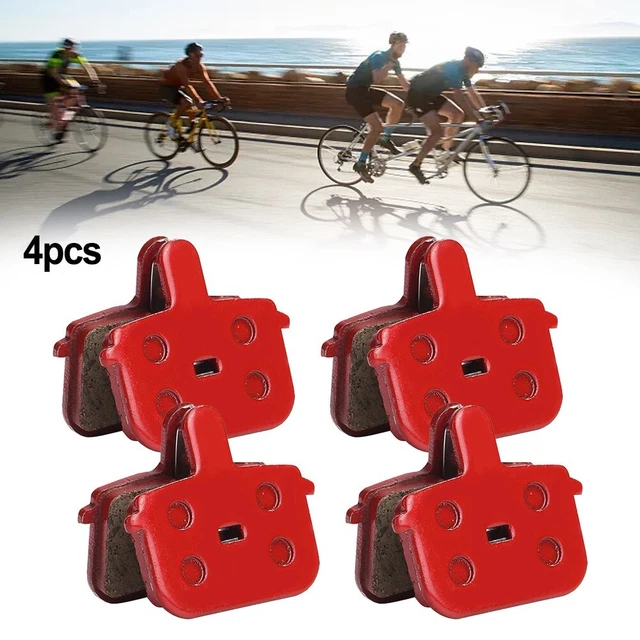 PREMIUM RESIN IRON Bike Brake Pads Pack of 4 for Better Stopping Power