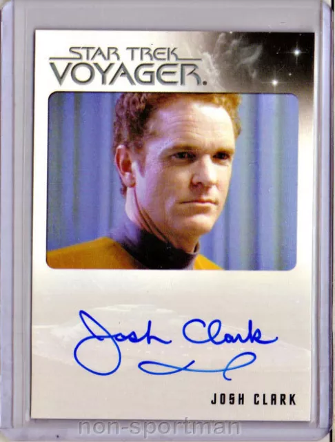 Quotable Star Trek Voyager Josh Clark Autograph