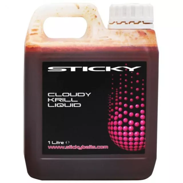 Sticky Baits Cloudy Krill Liquid NEW Carp Fishing Additive