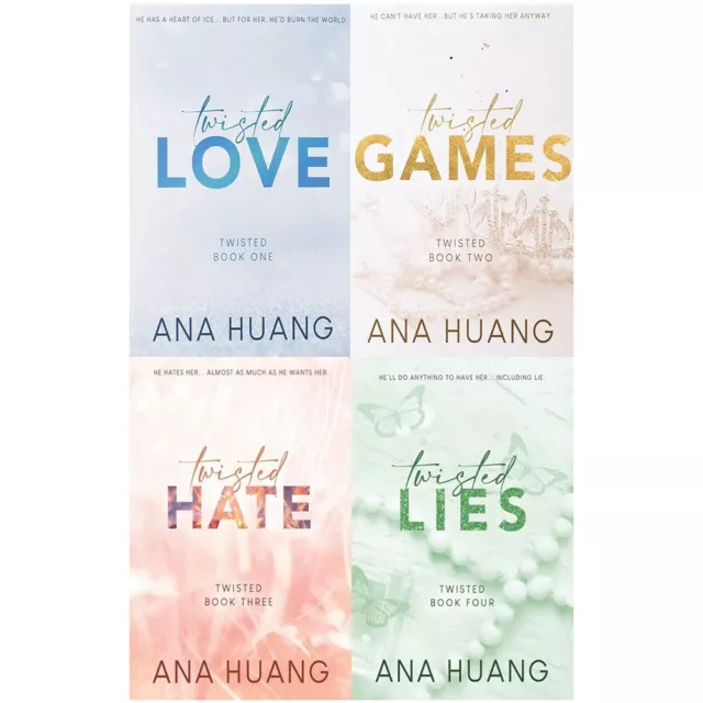 Twisted Series by Ana Huang 4 Books Collection Set - Fiction