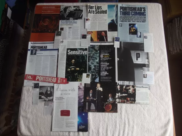 Portishead - Magazine Cuttings Collection - Clippings, Adverts, Photos X21.