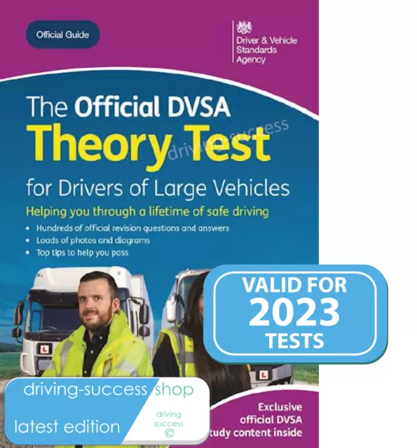 DVSA THEORY TEST Q&A BOOK for LGV and BUS DRIVERS LGV / PCV / HGV 2023