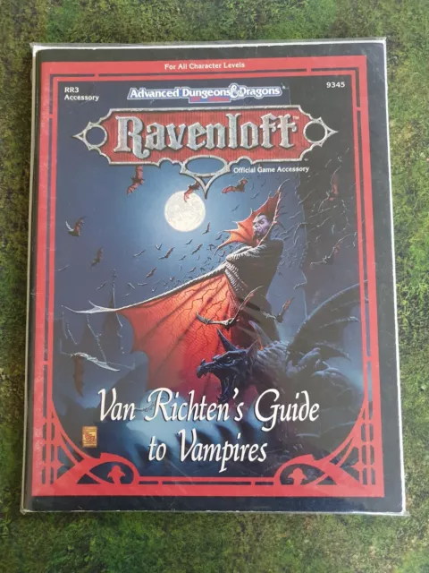 Van Richten's Guide to Vampires, Ravenloft RR3 Accessory, AD&D