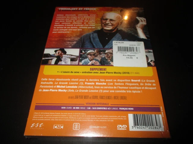 DVD NEUF "L'ETALON" Bourvil Francis BLANCHE Michael LONSDALE / Jean-Pierre MOCKY 2