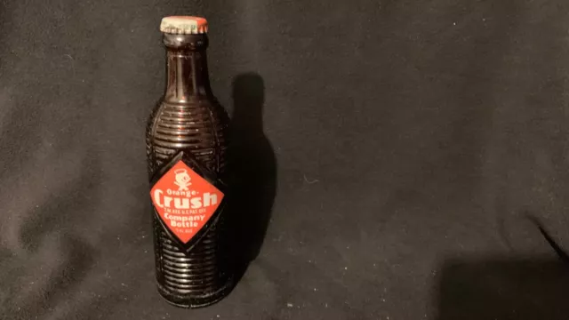 Vintage Orange Crush Sealed Brown Bottle