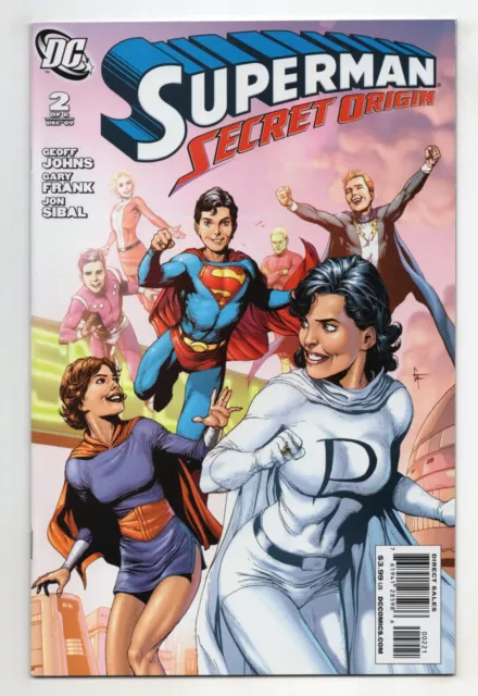Superman Secret Origin #2 NM First Print 1:10 Gary Frank Variant Cover