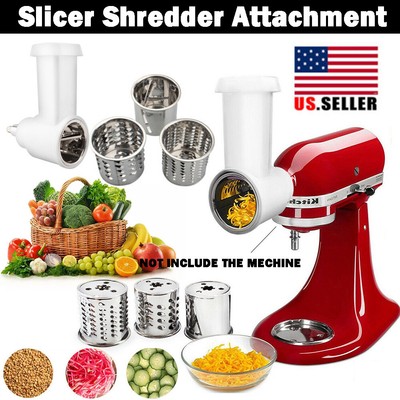Prep Slicer & Shredder Attachment for KitchenAid Stand Mixer Food Home Kitchen