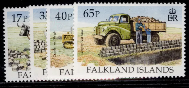 FALKLAND ISLANDS QEII SG742-745, 1995 Peat set, NH MINT.