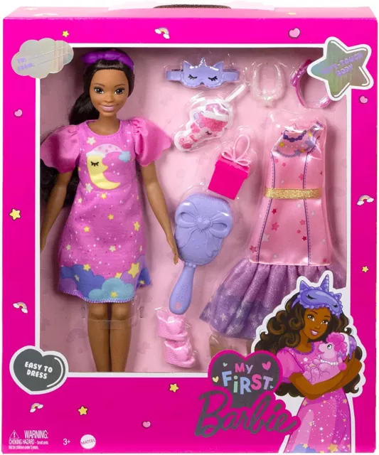 My First Barbie Brooklyn Deluxe Doll 34cm
