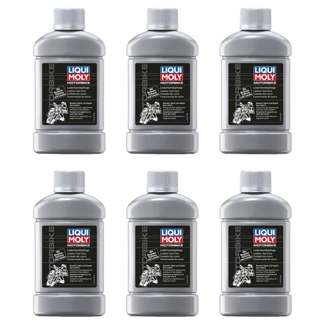 Liqui Moly moto cura combinata pelle 250 ml set VPE 6 pezzi 1601