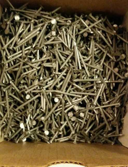 5 lb. Box KINRAY Made in USA 2D Common Nails 1" OAL Approximately 4,000 Nails
