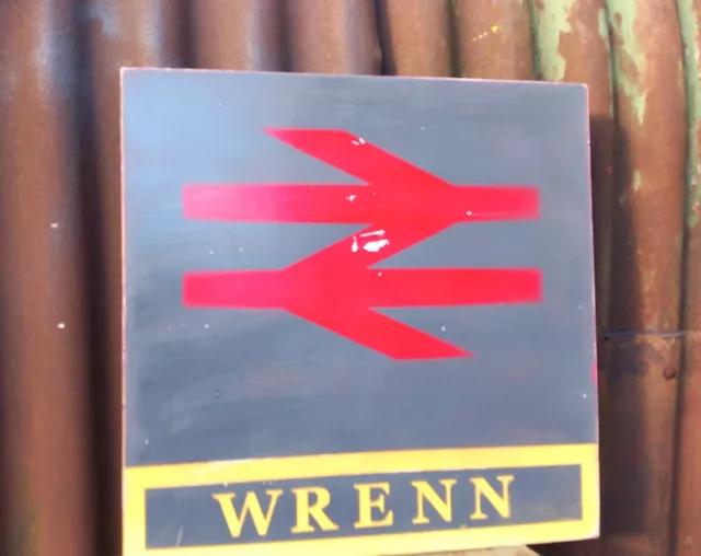 House Clearance Wrenn Bachmann Sign Hornby Triang Station Oo Gauge Mancave Gwr