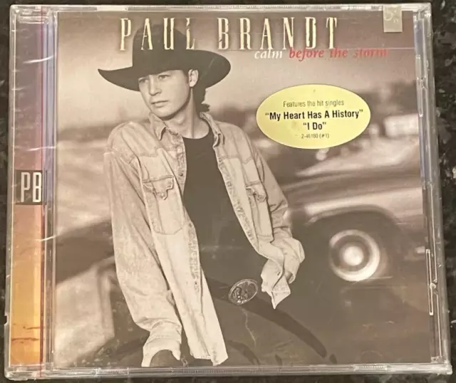 Paul Brandt-- Calm Before the Storm-- CD 1996 New/Sealed PROMO