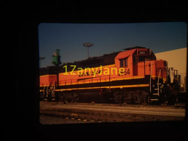 6K04 TRAIN SLIDE Railroad 35MM Photo BNSF 2654 GP35-3 GALESBURG ILLINOIS 9-27-10