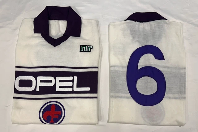 Maillot Vintage Torino 1985/86 - Numéro 10 Giuseppe Dossena - Taille M - Grenat - 100% Acrylique