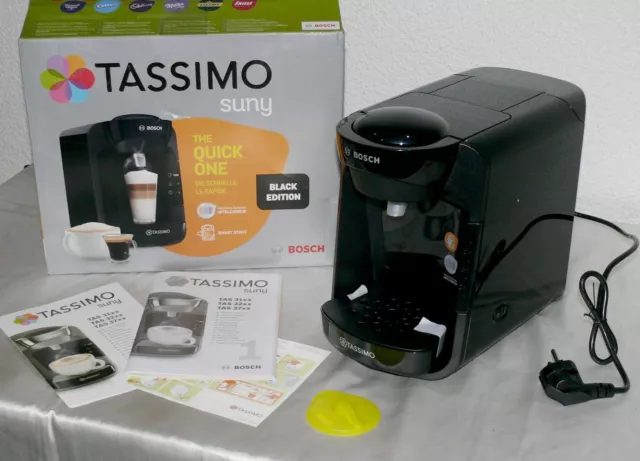 Bosch TAS3102 Slim Tassimo Kapsel Kaffeemaschine 1300W 0,8L SMART START Black