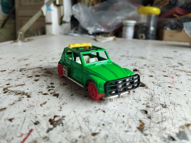 Majorette Citroën Dyane N°231 - Blanche - Série Or - Blister Scellé - Échelle 1:60