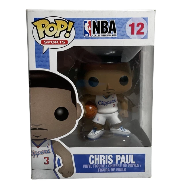 Funko POP! CHRIS PAUL  #12 NBA   Clippers  Vaulted Rare W/Protector