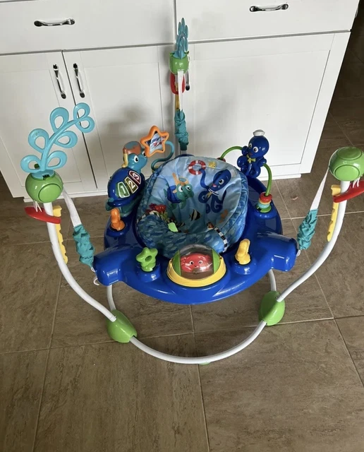BABY EINSTEIN NEPTUNE'S Ocean Discovery Activity Jumper Bouncer Ages 6