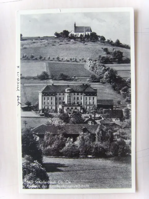 Oberösterreich Ansichtskarte Bad Schallerbach Kurhaus   um 1939