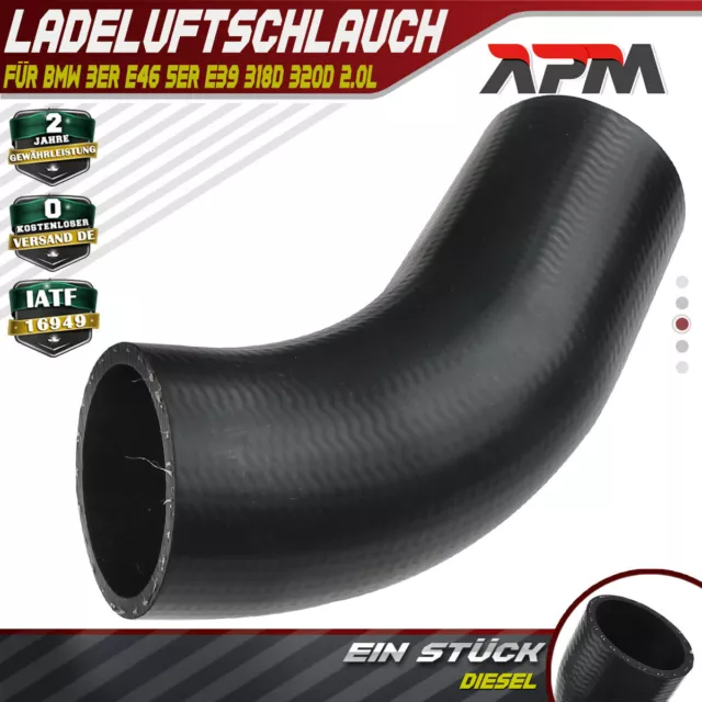 Ladeluftschlauch Turboschlauch für BMW 3er E46 5er E39 318d 320d +Touring 2.0L