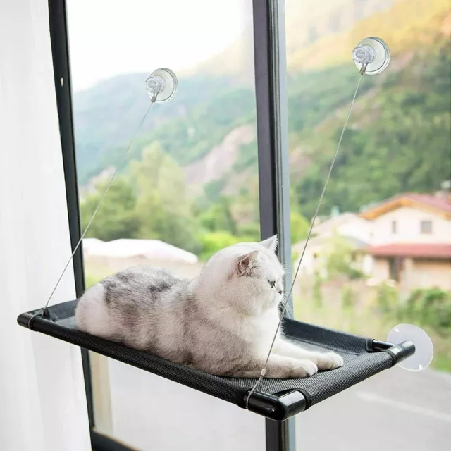 Up 26KG Cat Bed Window Hammock Hanging Bed Basking Perch Mounted Durable Seat