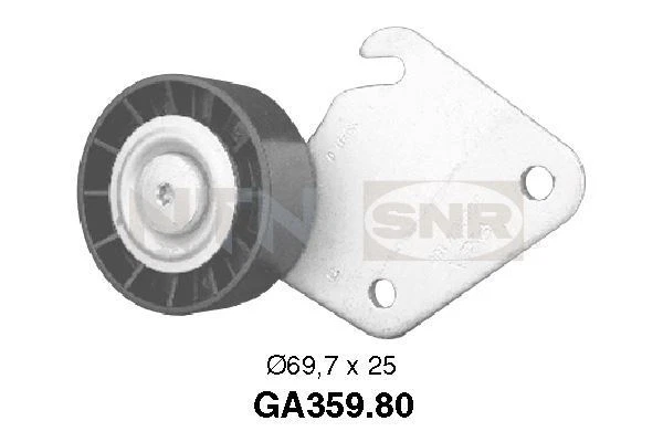 GALET ENROULEUR (COURROIE D'ACCESSOIRE) PEUGEOT 406 COUPé 2.0 16V,406 2.0 16V