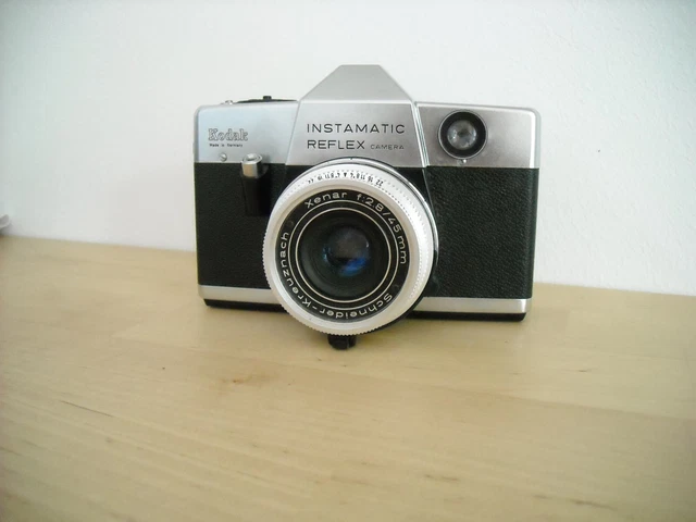 appareil photo ancien KODAK instamatic reflex camera Obj xenar 1:2,8/45 mm