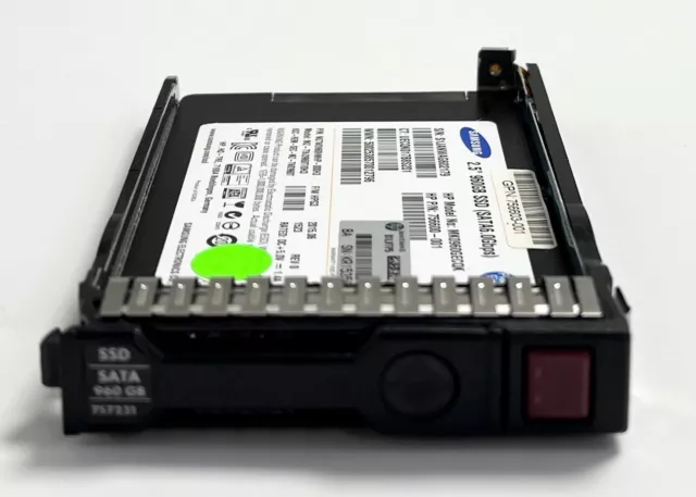 HPE 960GB 6G SATA 756601-B21 Light Endurance SFF 2.5-in SC  G1 Solid State Drive