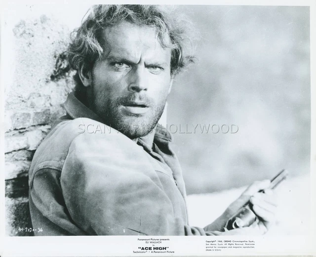 Terence Hill Il Quattro Dell'ave Maria  1968 Photo Original  #18