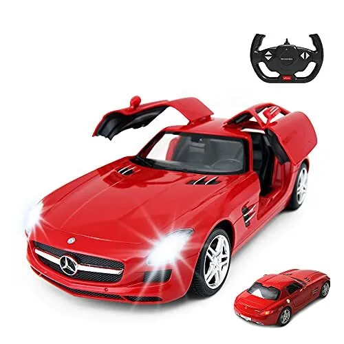 RASTAR RC Car | 1/14 Scale RC Mercedes-Benz SLS AMG Remote Control Car for Kids,