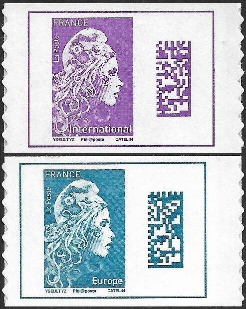 Feuillet Timbre France 2011 Marianne Et L'Europe - Neuf Numéros 4614 à 4620 Complet Collection
