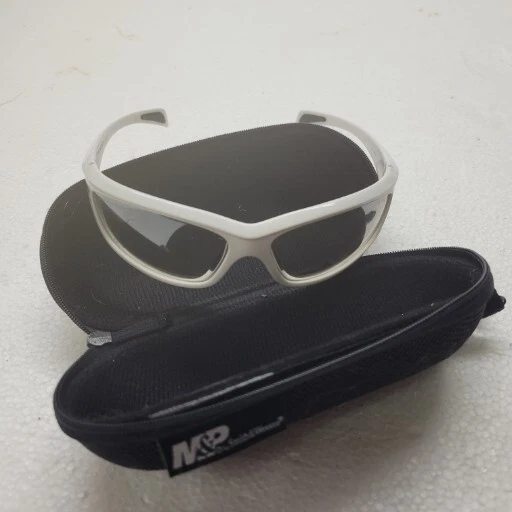 Smith & Wesson M&P Whitehawk Full Frame Shooting Glasses - Smoke Mirror Lens