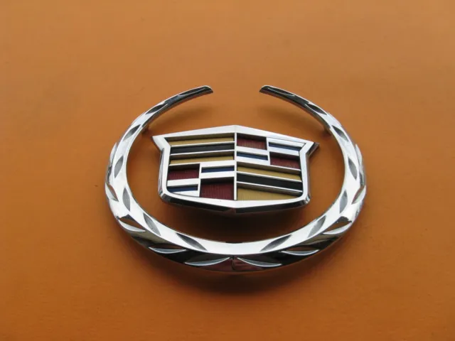 13 14 15 Cadillac Xts Front Grille Emblem Logo Badge Symbol Sign Used Oem A38134