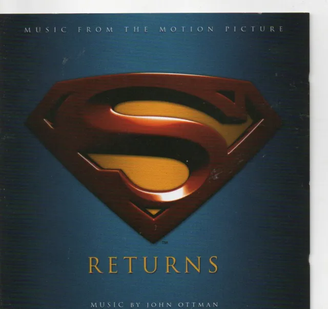 SUPERMAN RETURNS original soundtrack cd