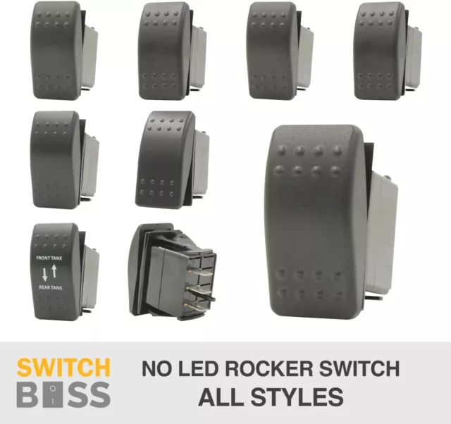 ROCKER SWITCH 17 Styles NO LED fit ARB Carling style Car Boat Marine 12v 24v