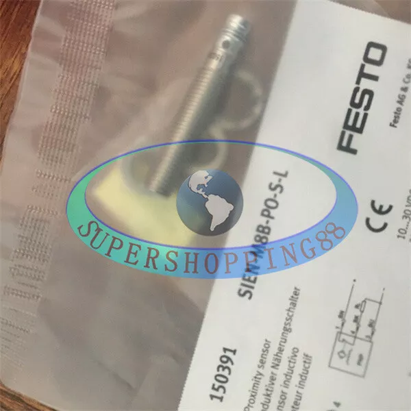 1PZ Sensore Induttivo FESTO SIEN-M8B-PO-S-L 150391 NUOVO