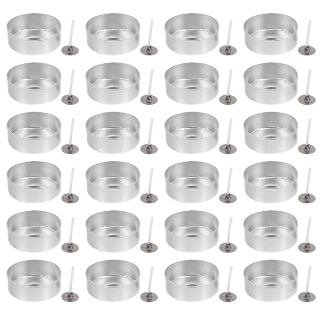 100 juegos de mecha para hacer velas de hojalata con sombra de ojos