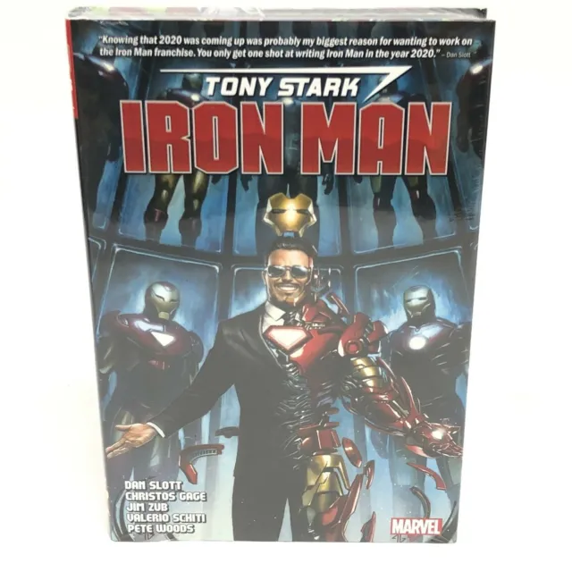 Tony Stark Iron Man by Dan Slott Omnibus New Marvel Comics HC Hardcover Sealed
