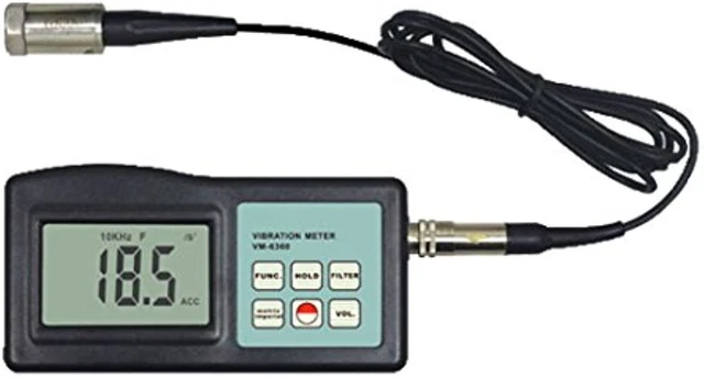 Misuratore di vibrazione VM-6360 per macchinario 0.01~400 mm/s
