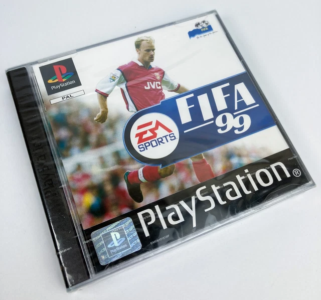 FIFA FOOTBALL 99 (SEALED!) - RARE Sony PlayStation 1 Black Label Game (PS1 PAL)